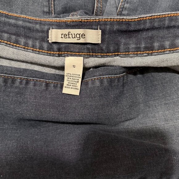 Refuge Jeans Womens Size 12 High Waist Skinny Blue Dark Wash - Picture 6 of 6